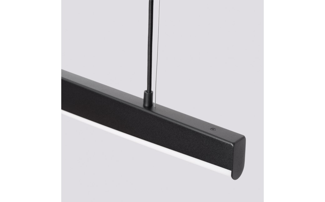 Thoro Lampa wisząca JORUN 150 czarna LED 4000K TH.478