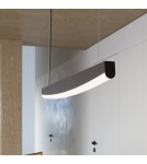 Pendant lamps over the island - Thoro pendant lamp JORUN 150 black LED 4000K TH.478 - product 13