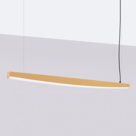 Thoro Lampa wisząca JORUN 150 złota LED 4000K TH.479