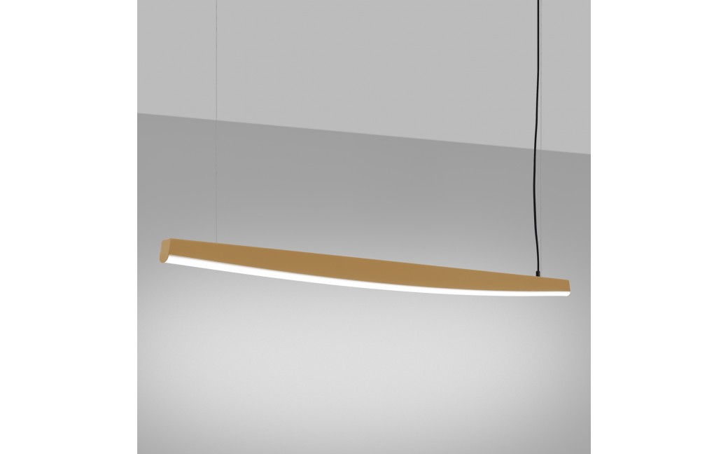 Thoro Lampa wisząca JORUN 150 złota LED 4000K TH.479