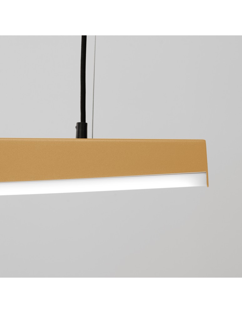Pendant lamps over the island - Thoro pendant lamp JORUN 150 gold LED 4000K TH.479 - product kolory-swiatla.pl 5
