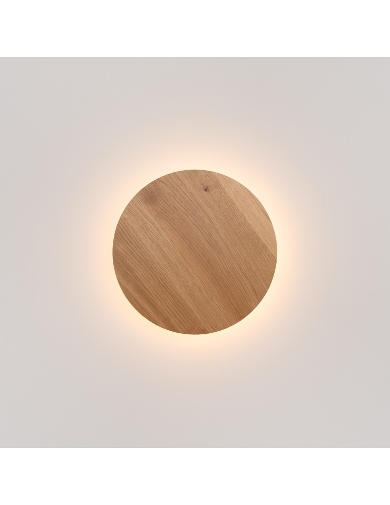 Designer wall lamps - Thoro Wall lamp BORGEN wood LED 3000K TH.480 - product kolory-swiatla.pl 5