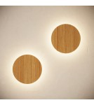 Designer wall lamps - Thoro Wall lamp BORGEN wood LED 3000K TH.480 - product 15