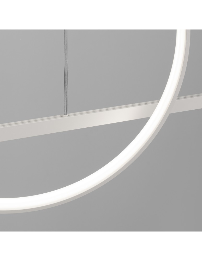 Pendant lamps over the island - Thoro GLAD pendant lamp white LED 4000K TH.493 - product kolory-swiatla.pl 4