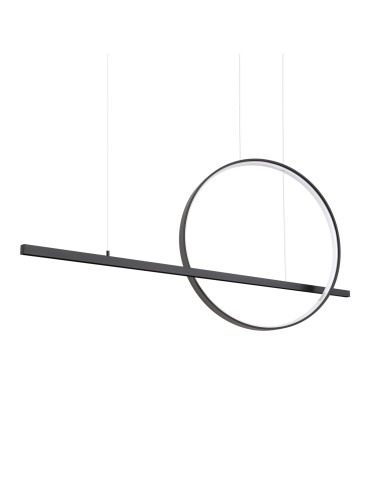 Thoro GLAD black LED 3000K pendant lamp TH.494