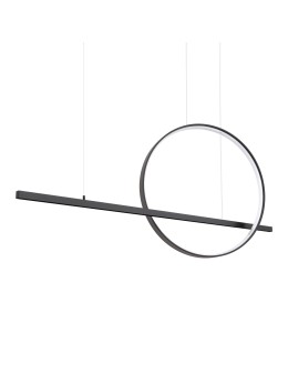 Thoro GLAD black LED 4000K pendant lamp TH.495