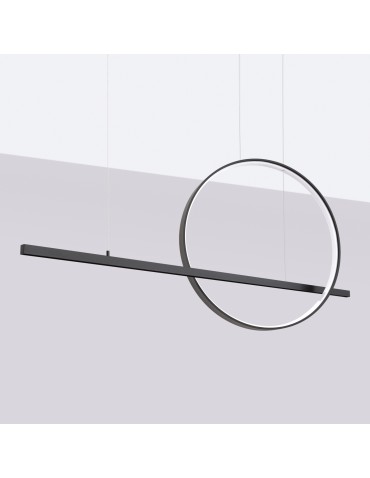 Thoro Lampa wisząca GLAD czarna LED 4000K TH.495 - produkt 2