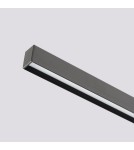 Pendant lamps over the island - Thoro GLAD black LED 4000K pendant lamp TH.495 - product 9