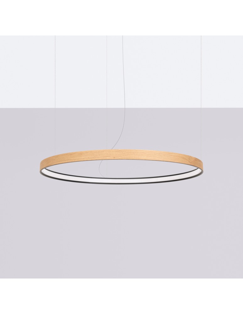 Pendant lamps circles - Thoro Chandelier RIO_EIK 78 LED 3000K TH.498 - product kolory-swiatla.pl 2