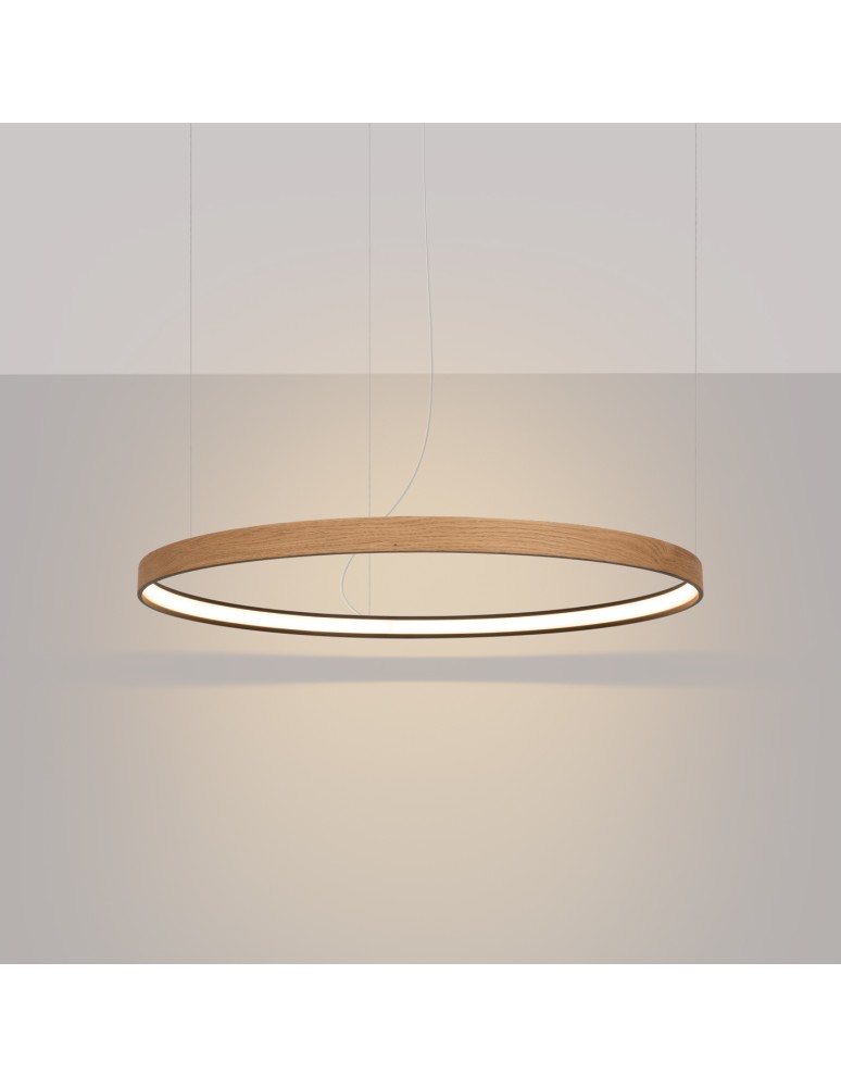 Pendant lamps circles - Thoro Chandelier RIO_EIK 78 LED 3000K TH.498 - product kolory-swiatla.pl 3
