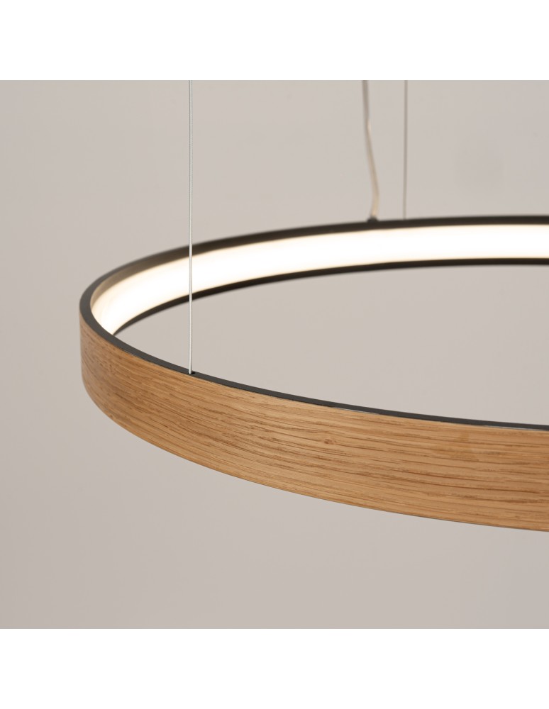 Pendant lamps circles - Thoro Chandelier RIO_EIK 78 LED 3000K TH.498 - product kolory-swiatla.pl 4