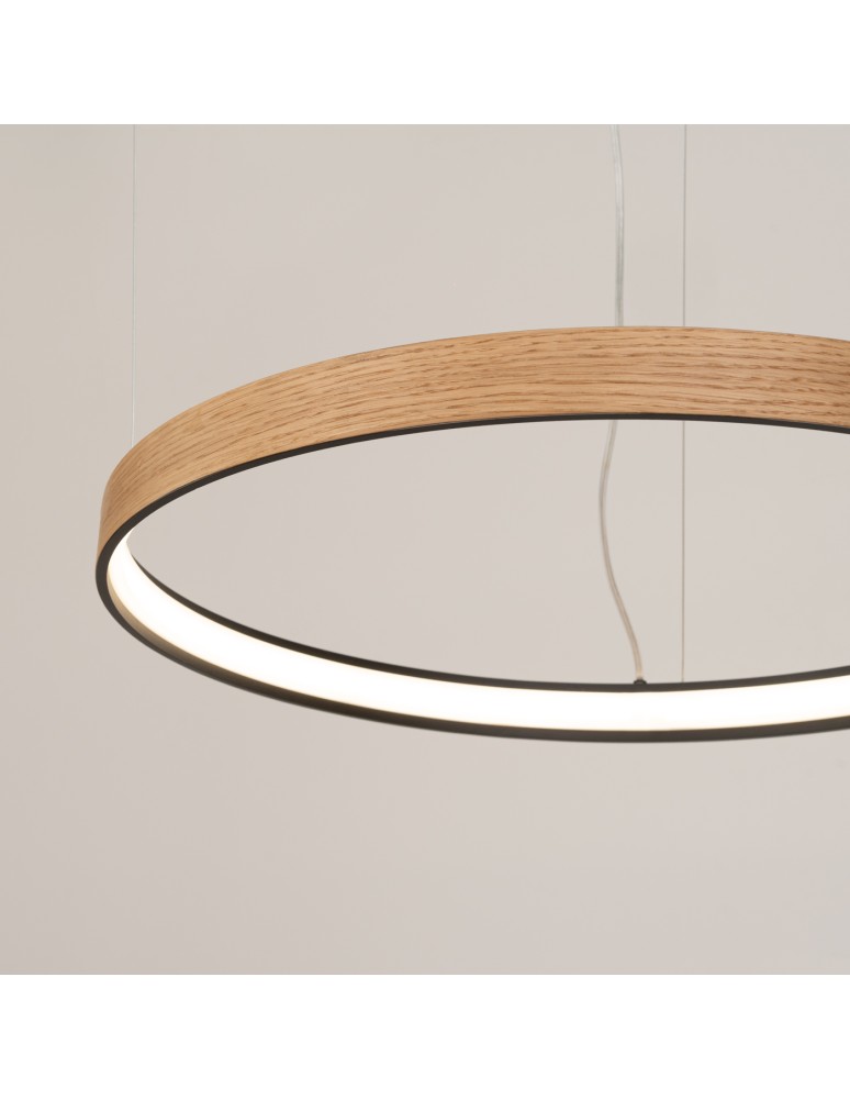 Pendant lamps circles - Thoro Chandelier RIO_EIK 78 LED 3000K TH.498 - product kolory-swiatla.pl 6