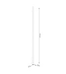 Designer wall lamps - Thoro wall lamp LAGOM 150 white LED 4000K TH.502 - product 8