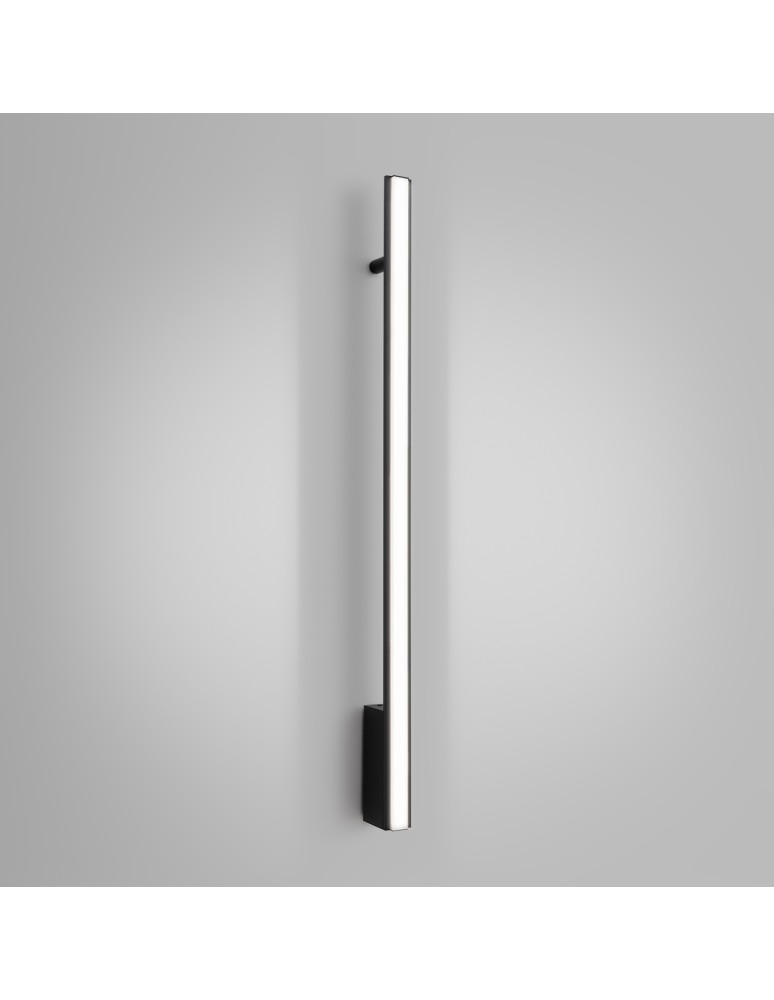 Designer wall lamps - Thoro Wall lamp LAGOM 90 black LED 4000K TH.503 - product kolory-swiatla.pl 3