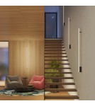 Designer wall lamps - Thoro Wall lamp LAGOM 90 black LED 4000K TH.503 - product 11