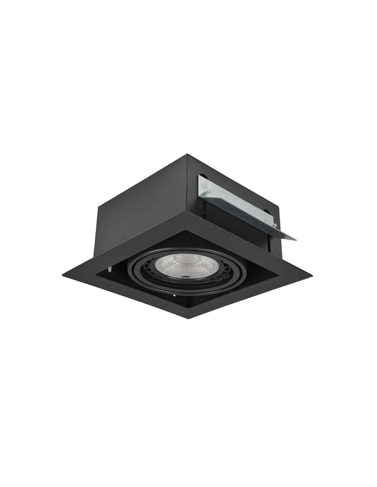 Flush-mounted directional lights - Azzardo NOVA BLACK/BLACK 1xES111 Recessed Black AZ2869 - product kolory-swiatla.pl 2