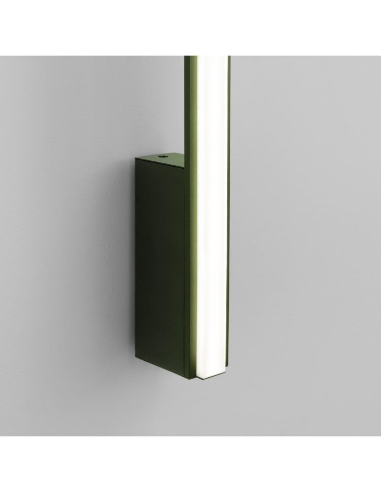 Designer wall lamps - Thoro Wall lamp LAGOM 120 olive green LED 4000K TH.513 - product kolory-swiatla.pl 4