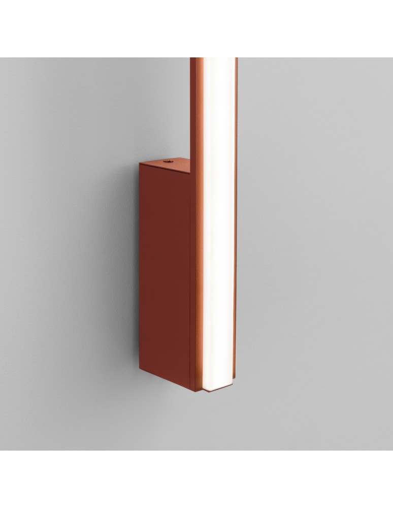 Designer wall lamps - Thoro Wall lamp LAGOM 90 ochre red LED 4000K TH.515 - product kolory-swiatla.pl 4