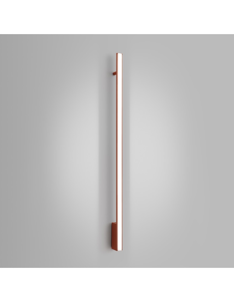 Designer wall lamps - Thoro Wall lamp LAGOM 120 ochre red LED 4000K TH.516 - product kolory-swiatla.pl 3