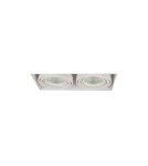 Product categories - Azzardo NOVA 2 GIPS WHITE/WHITE 2xES111 Recessed White AZ2934 - product 3