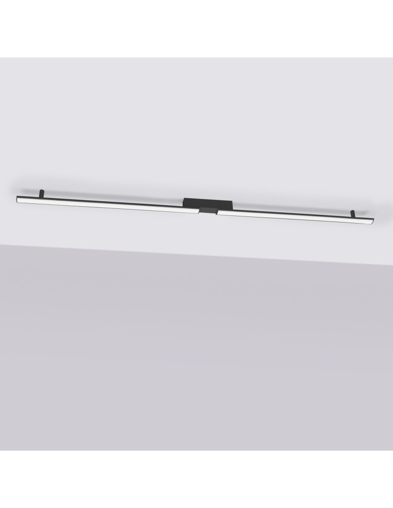 Modern ceiling lamps - Thoro Plafond LAGOM black 3000K TH.519 - product kolory-swiatla.pl 2