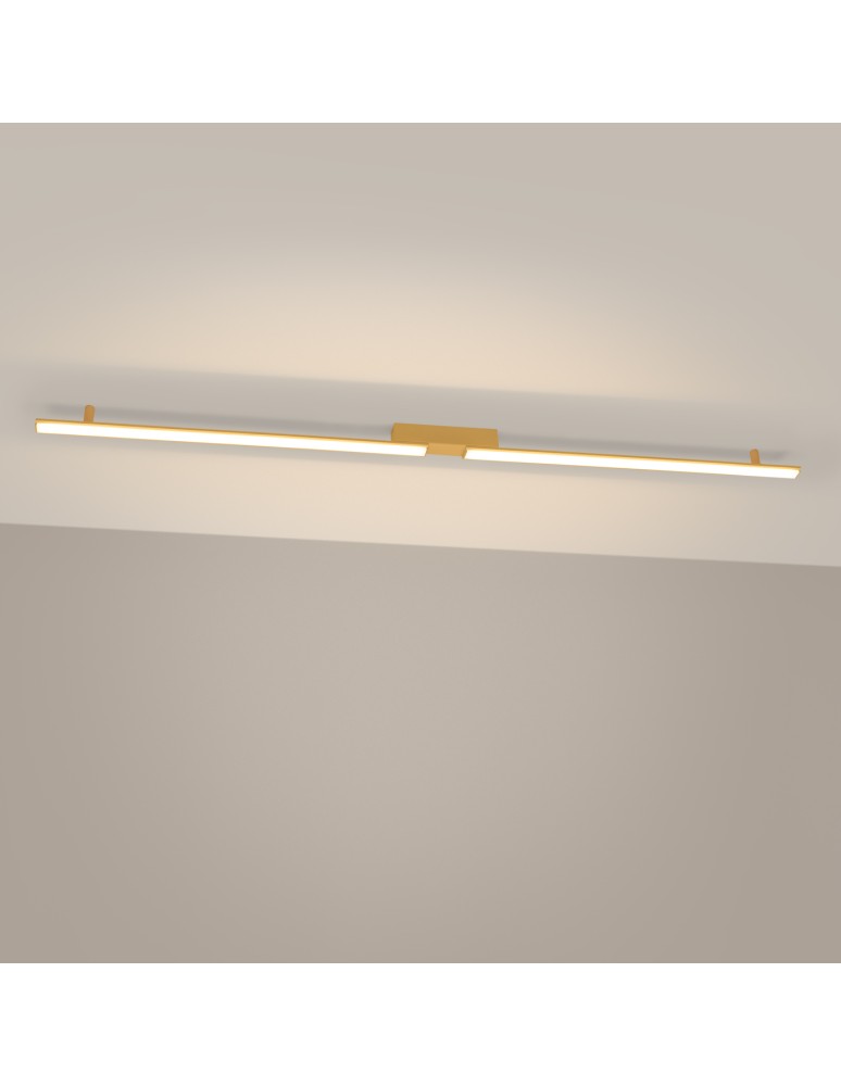 Modern ceiling lamps - Thoro Plafond LAGOM gold 3000K TH.520 - product kolory-swiatla.pl 3