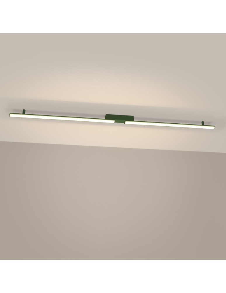 Modern ceiling lamps - Thoro Plafond LAGOM olive green 3000K TH.522 - product kolory-swiatla.pl 3
