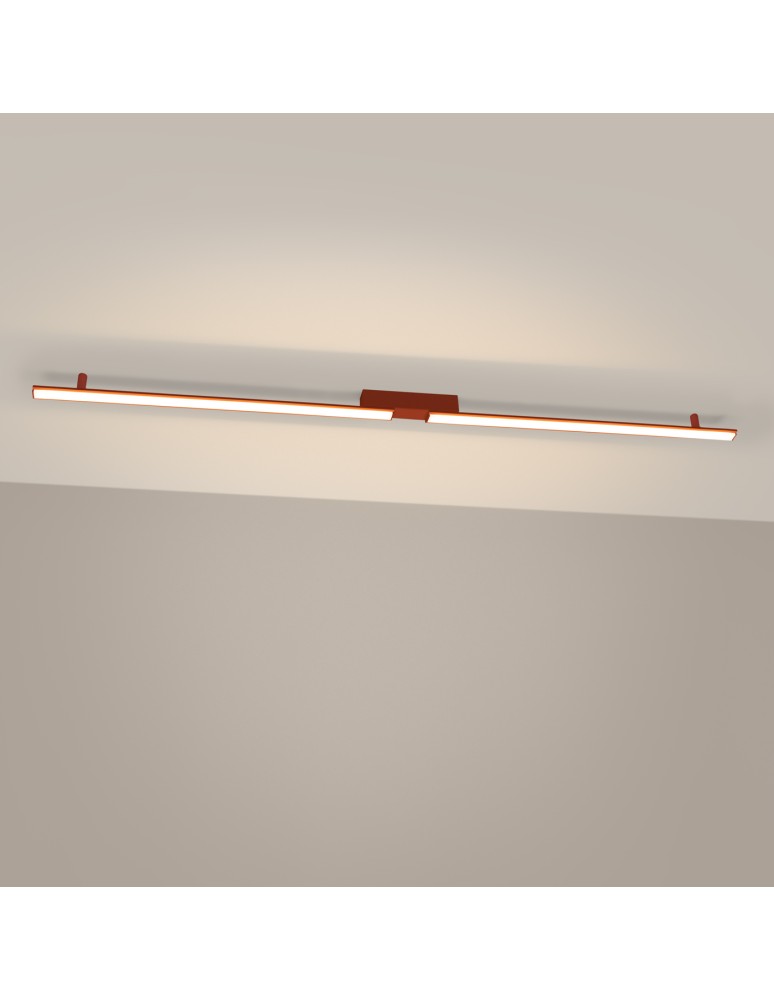 Modern ceiling lamps - Thoro Plafond LAGOM ochre red 3000K TH.523 - product kolory-swiatla.pl 3