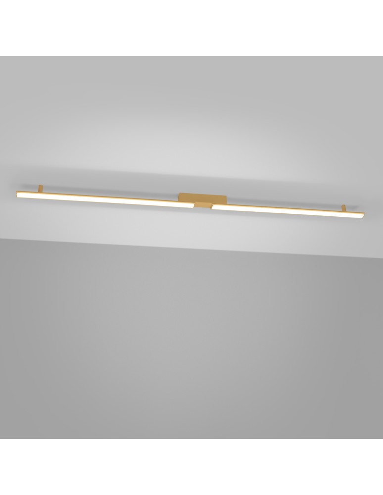 Modern ceiling lamps - Thoro Plafond LAGOM gold 4000K TH.526 - product kolory-swiatla.pl 3