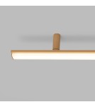 Modern ceiling lamps - Thoro Plafond LAGOM gold 4000K TH.526 - product 5