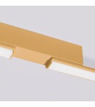 Modern ceiling lamps - Thoro Plafond LAGOM gold 4000K TH.526 - product 7