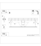 Modern ceiling lamps - Thoro Plafond LAGOM gold 4000K TH.526 - product 9