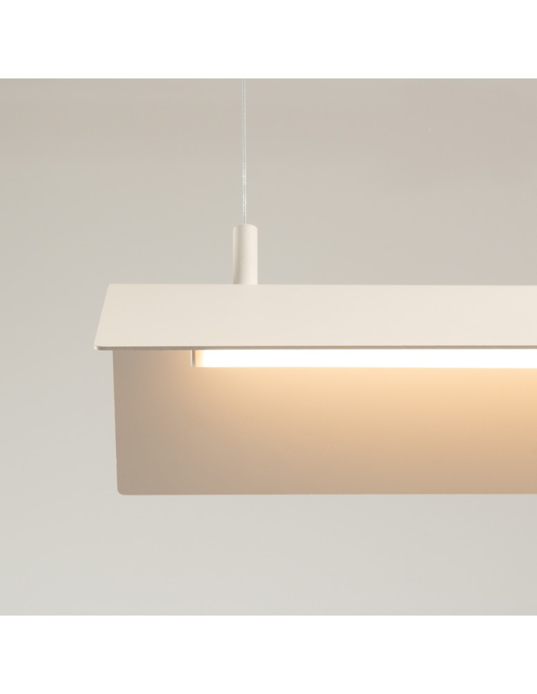 Pendant lamps over the island - Thoro pendant lamp ELVA beige LED 3000K TH.530 - product kolory-swiatla.pl 8