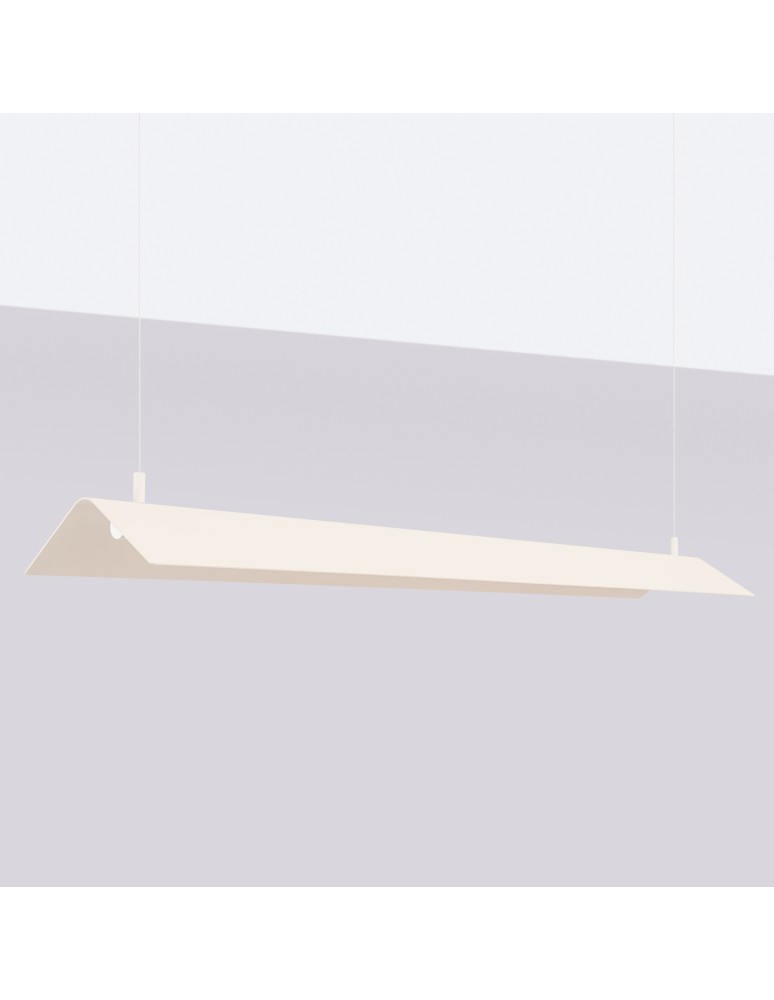 Pendant lamps over the island - Thoro pendant lamp ELVA beige LED 4000K TH.531 - product kolory-swiatla.pl 2