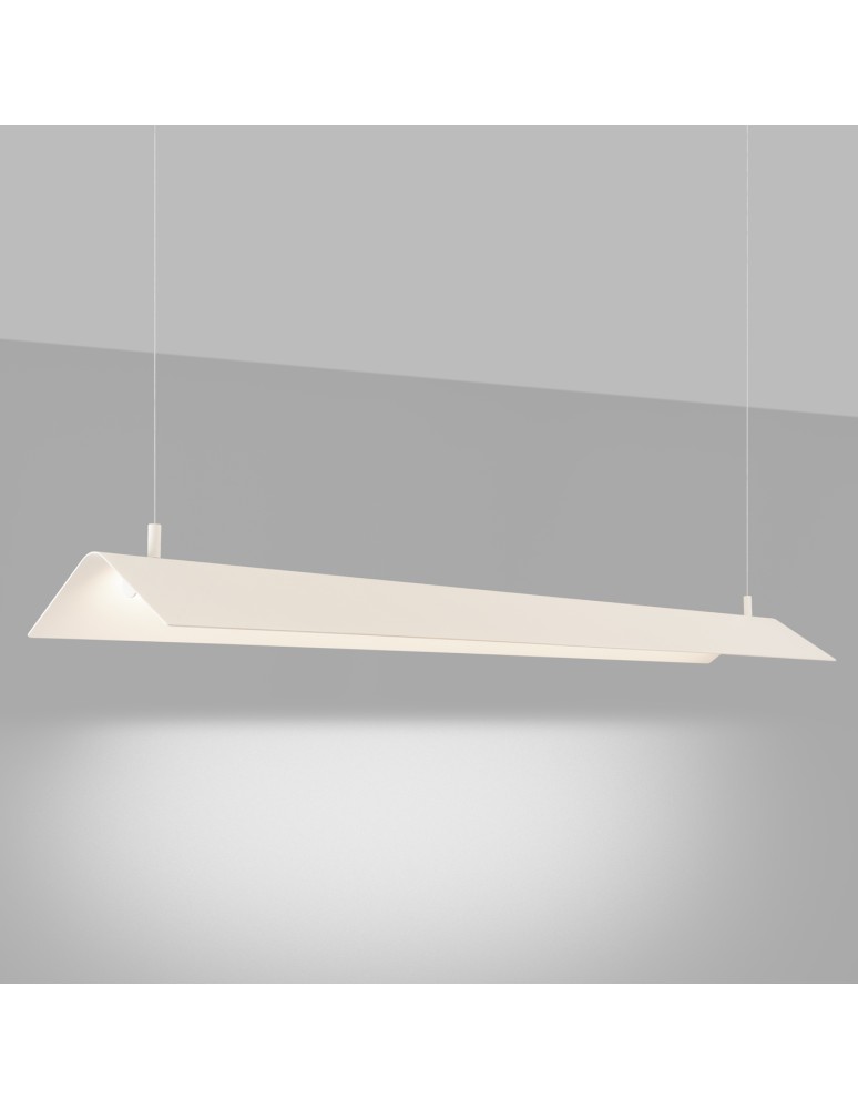 Pendant lamps over the island - Thoro pendant lamp ELVA beige LED 4000K TH.531 - product kolory-swiatla.pl 3