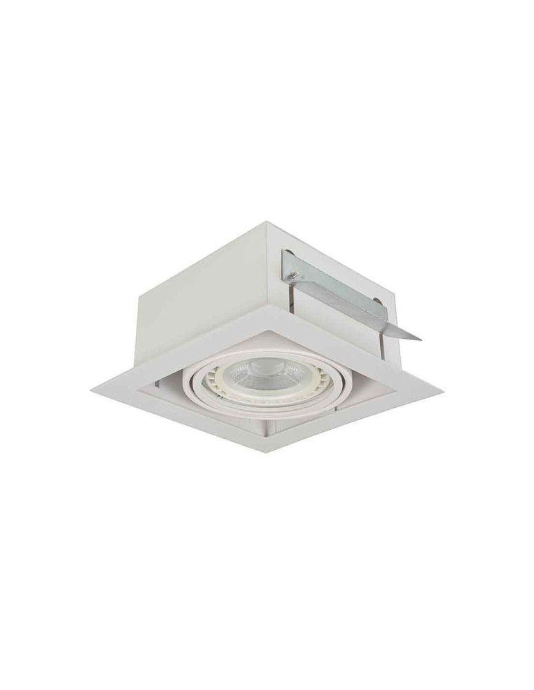 Flush-mounted directional lights - Azzardo NOVA WHITE/WHITE 1xES111 Recessed White AZ2870 - product kolory-swiatla.pl 2