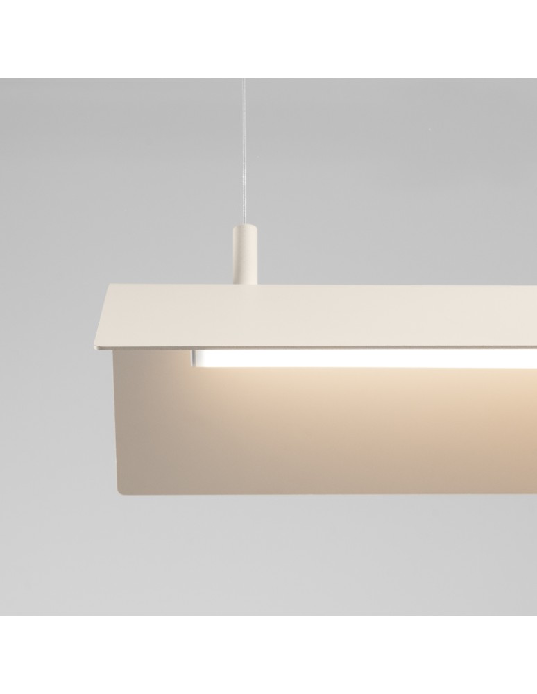 Pendant lamps over the island - Thoro pendant lamp ELVA beige LED 4000K TH.531 - product kolory-swiatla.pl 8