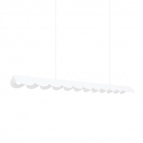 Thoro Lampa wisząca BISCUIT biała LED 4000K TH.533