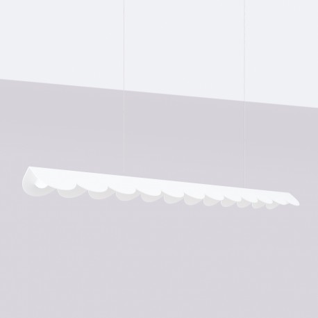 Thoro Lampa wisząca BISCUIT biała LED 4000K TH.533