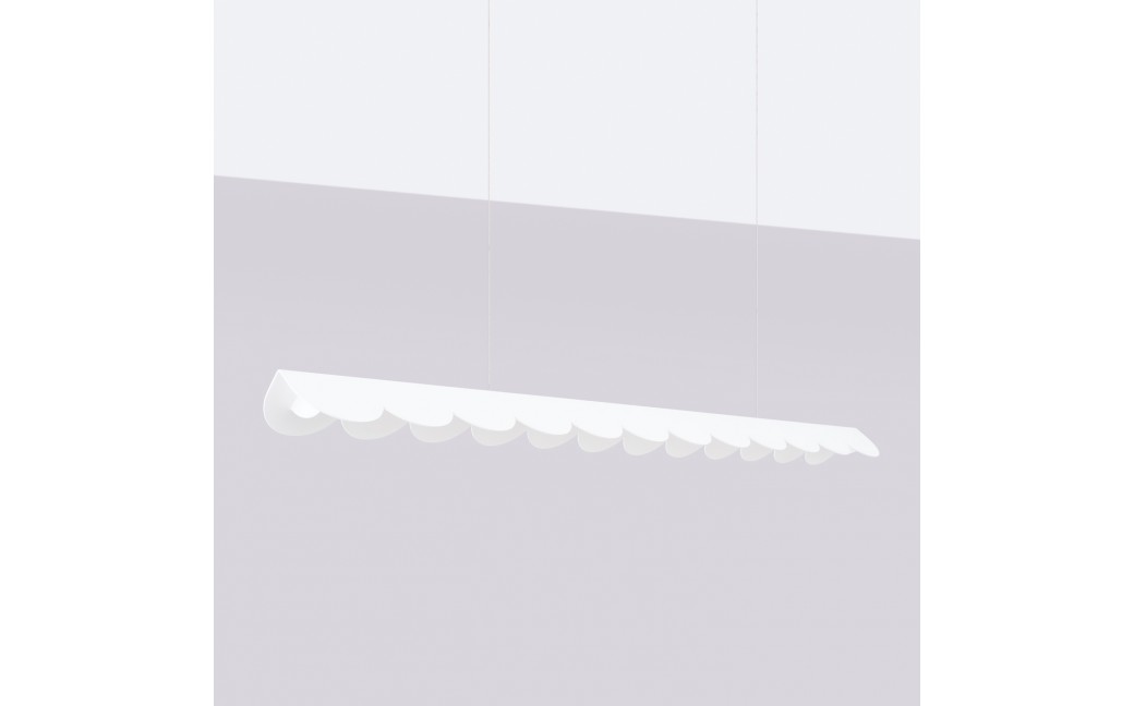 Thoro Lampa wisząca BISCUIT biała LED 4000K TH.533