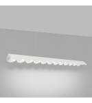 Pendant lamps over the island - Thoro BISCUIT pendant lamp white LED 4000K TH.533 - product 3