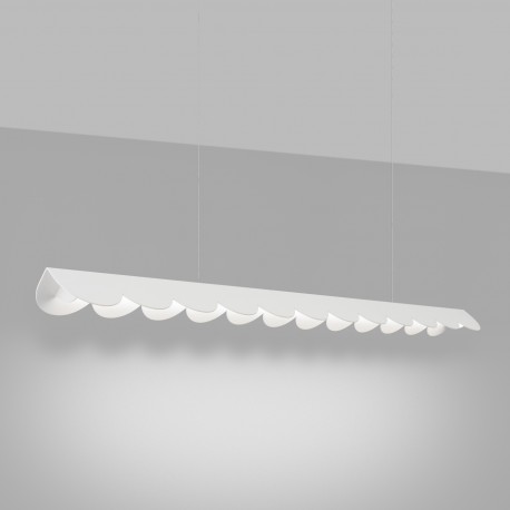 Thoro Lampa wisząca BISCUIT biała LED 4000K TH.533