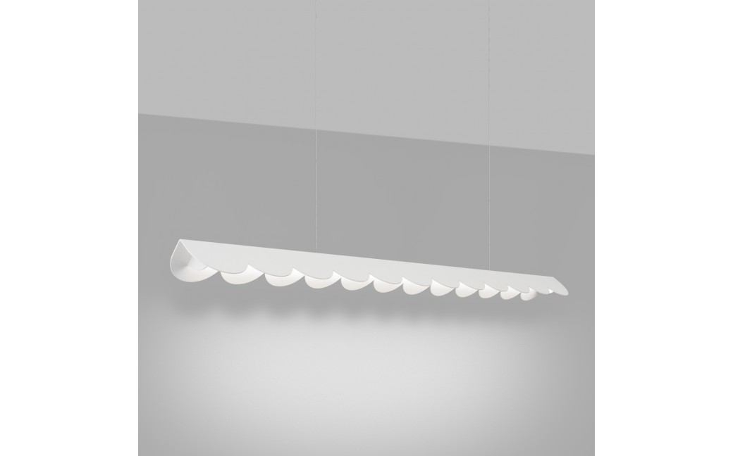 Thoro Lampa wisząca BISCUIT biała LED 4000K TH.533