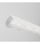 Pendant lamps over the island - Thoro BISCUIT pendant lamp white LED 4000K TH.533 - product 4