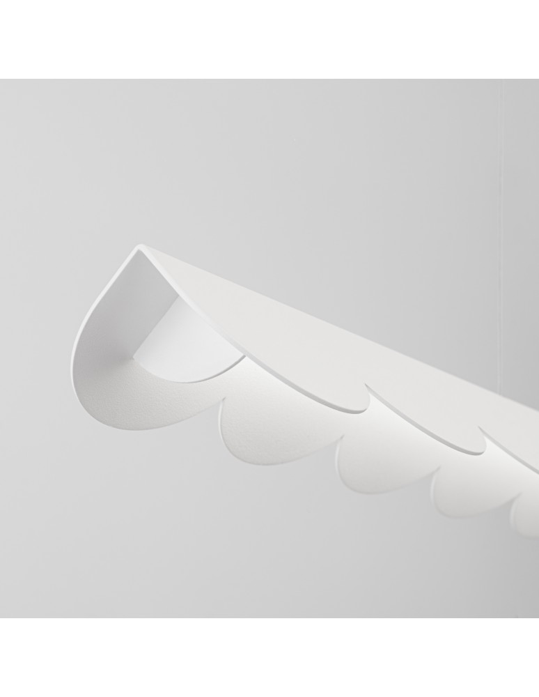 Pendant lamps over the island - Thoro BISCUIT pendant lamp white LED 4000K TH.533 - product kolory-swiatla.pl 4