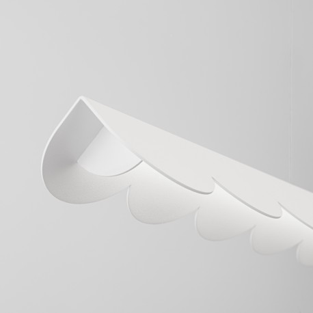 Thoro Lampa wisząca BISCUIT biała LED 4000K TH.533