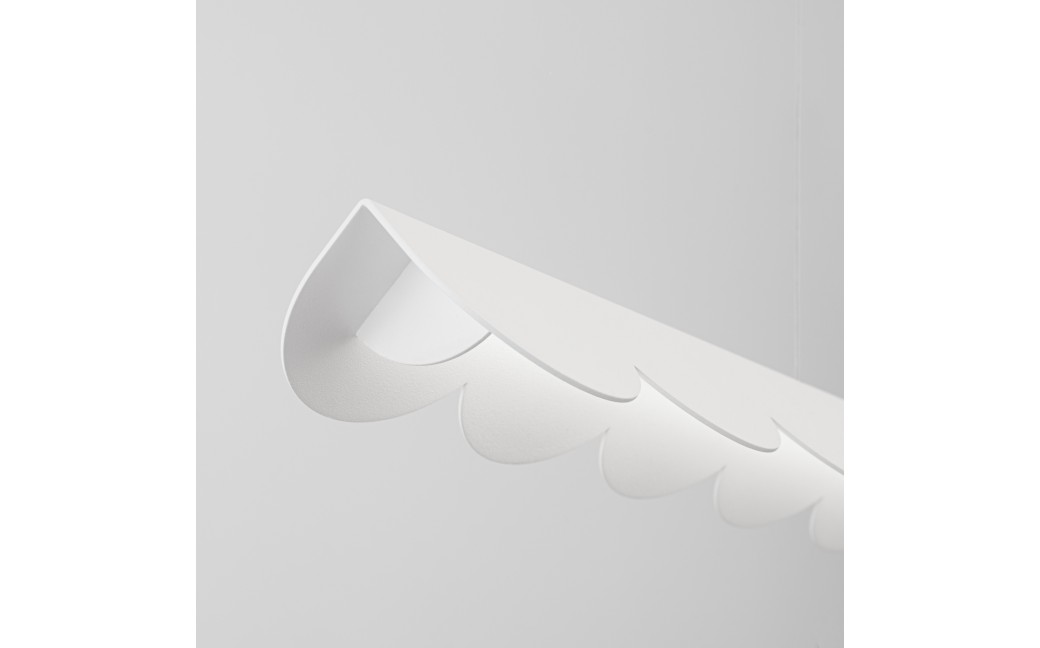 Thoro Lampa wisząca BISCUIT biała LED 4000K TH.533