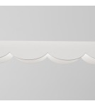 Pendant lamps over the island - Thoro BISCUIT pendant lamp white LED 4000K TH.533 - product 5