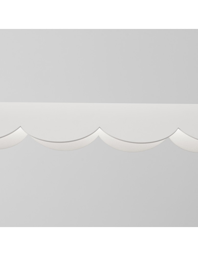 Pendant lamps over the island - Thoro BISCUIT pendant lamp white LED 4000K TH.533 - product kolory-swiatla.pl 5