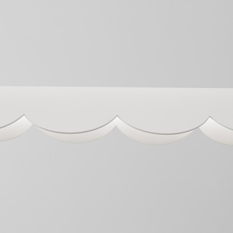 Thoro Lampa wisząca BISCUIT biała LED 4000K TH.533